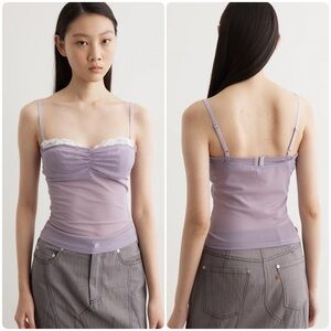 Miaou Enzo Top in Smoke